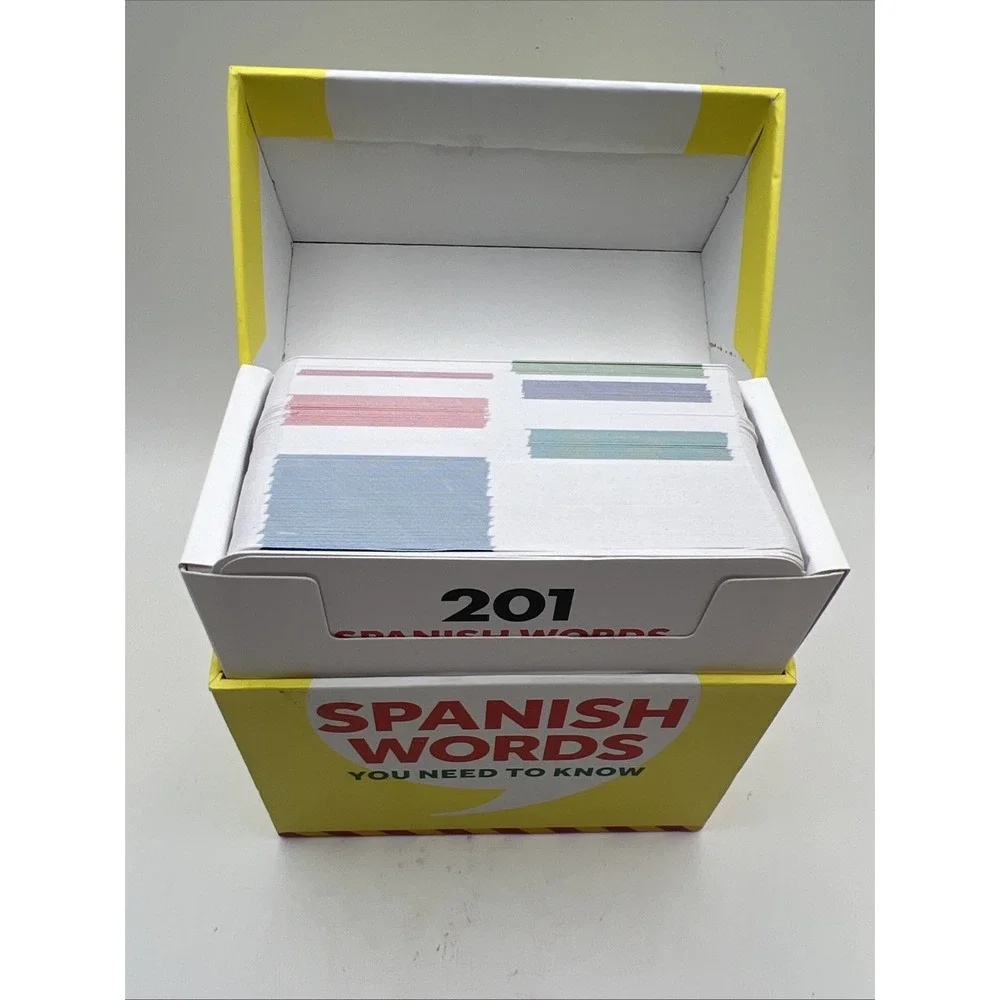 201 Spanish Words You Need to - Cards, by Kendris Ph.D. Theodore - Excellent